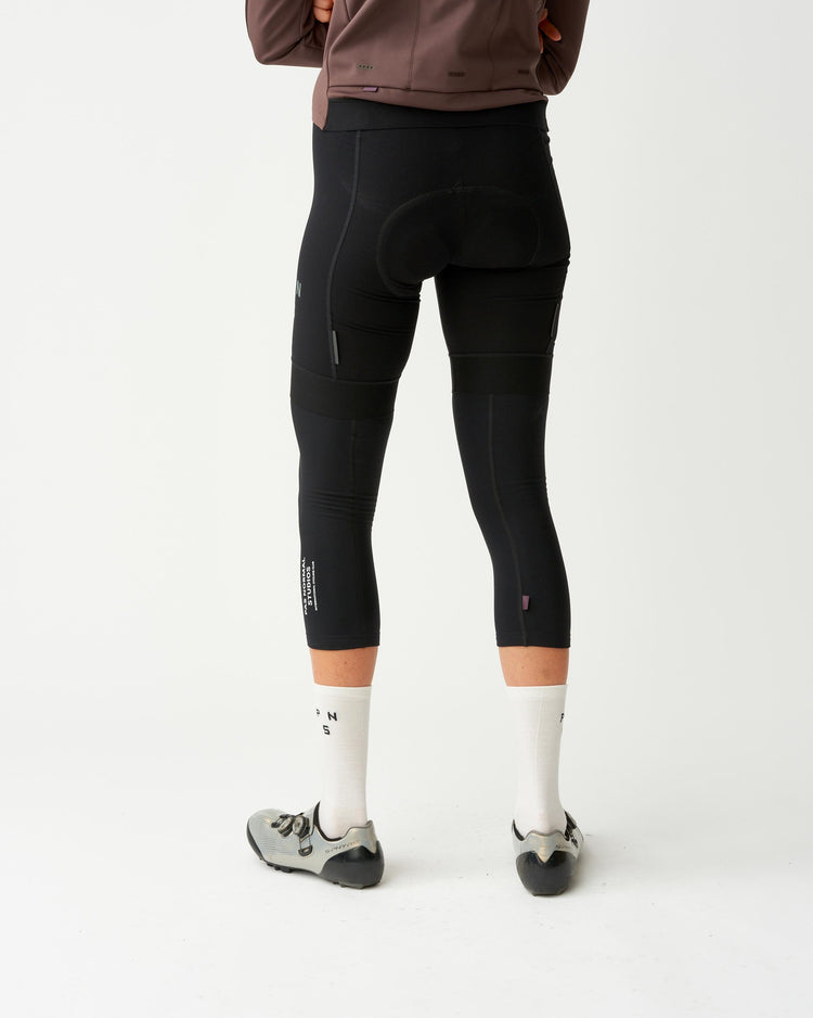 Logo Knee Warmers - Black