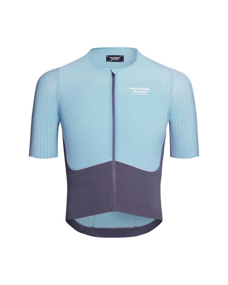 Men's Mechanism Pro Jersey - Iron Grey / Pale Blue