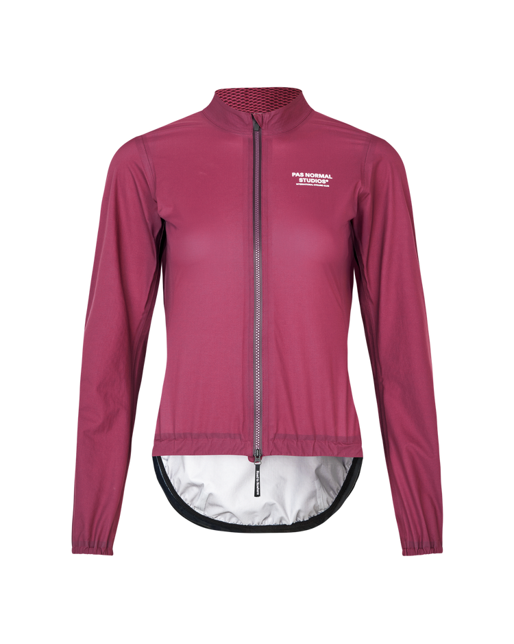 Women's Mechanism Rain Jacket - Plum