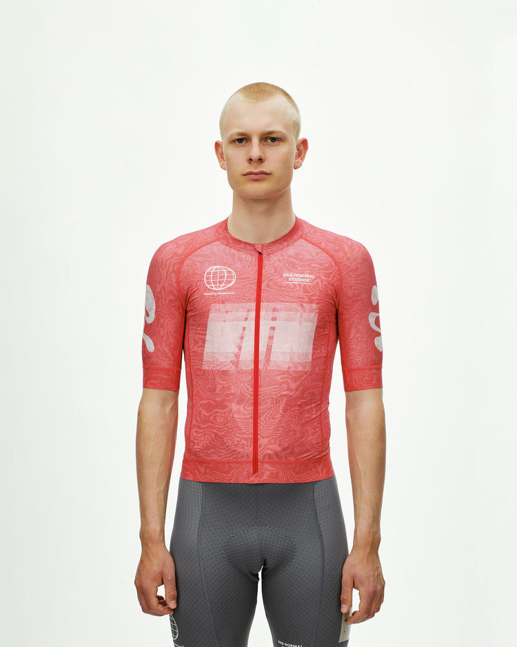 Men's Mechanism Logo Jersey - Classic Red