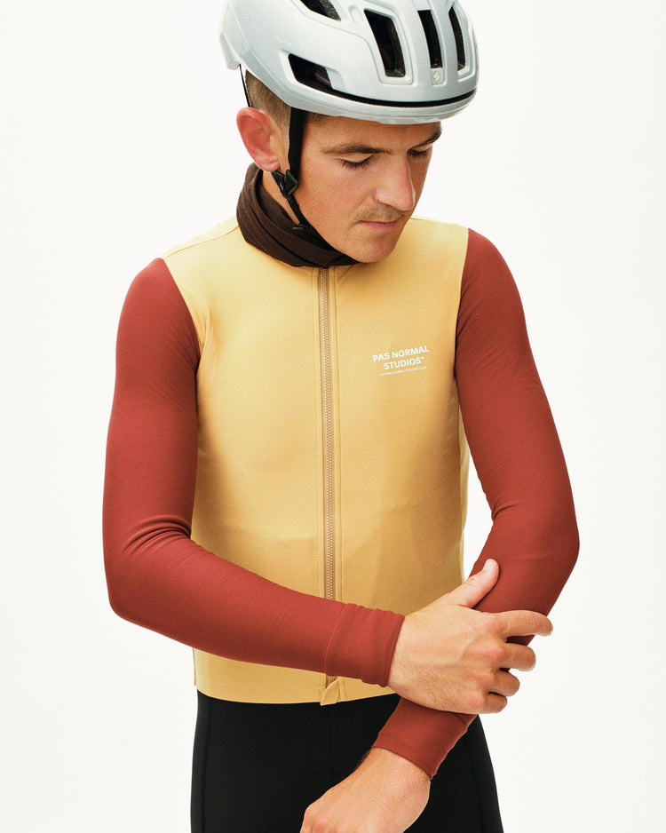 Men's Mechanism LS Jersey - Camel / Marron
