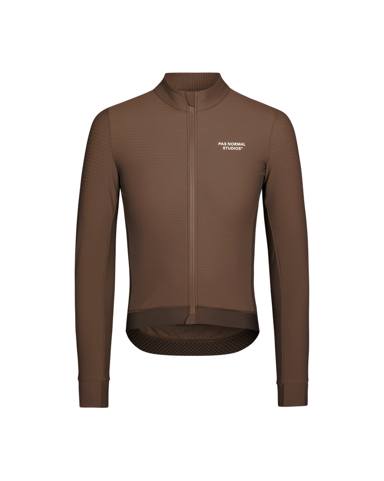 Men's Essential Long Sleeve Jersey - Light Brown