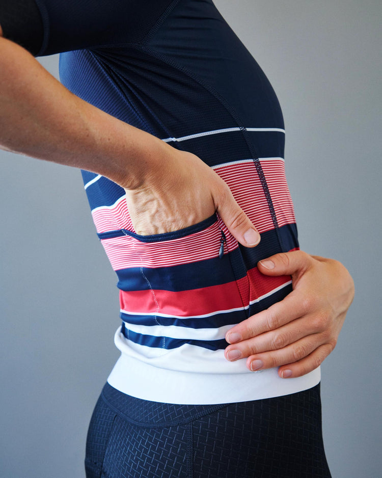 Women's Mechanism Late Drop Jersey — Navy