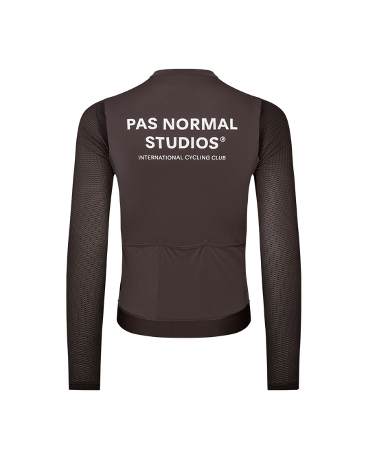 Men's Essential Long Sleeve Jersey -Dusty Plum