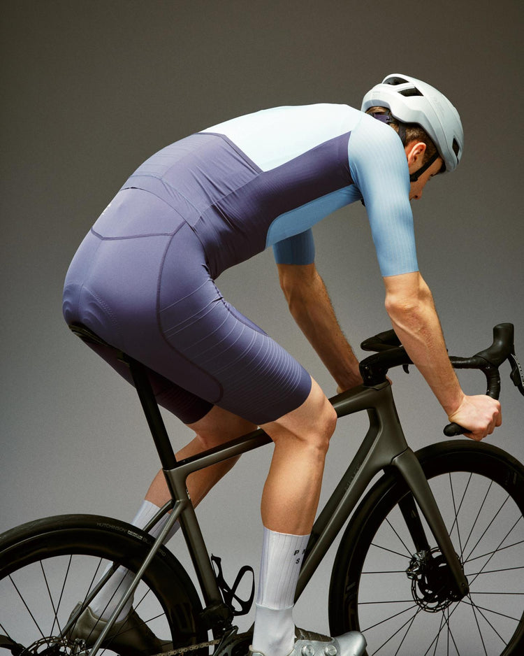 Men's Mechanism Pro Jersey - Iron Grey / Pale Blue