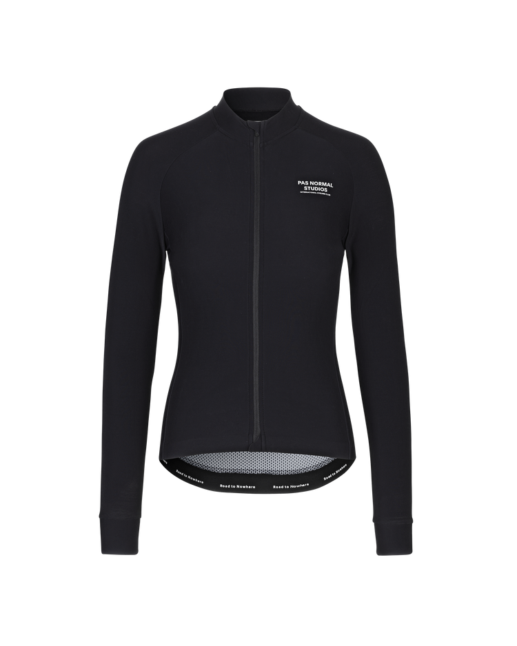 Women's Mechanism Long Sleeve Jersey - Black