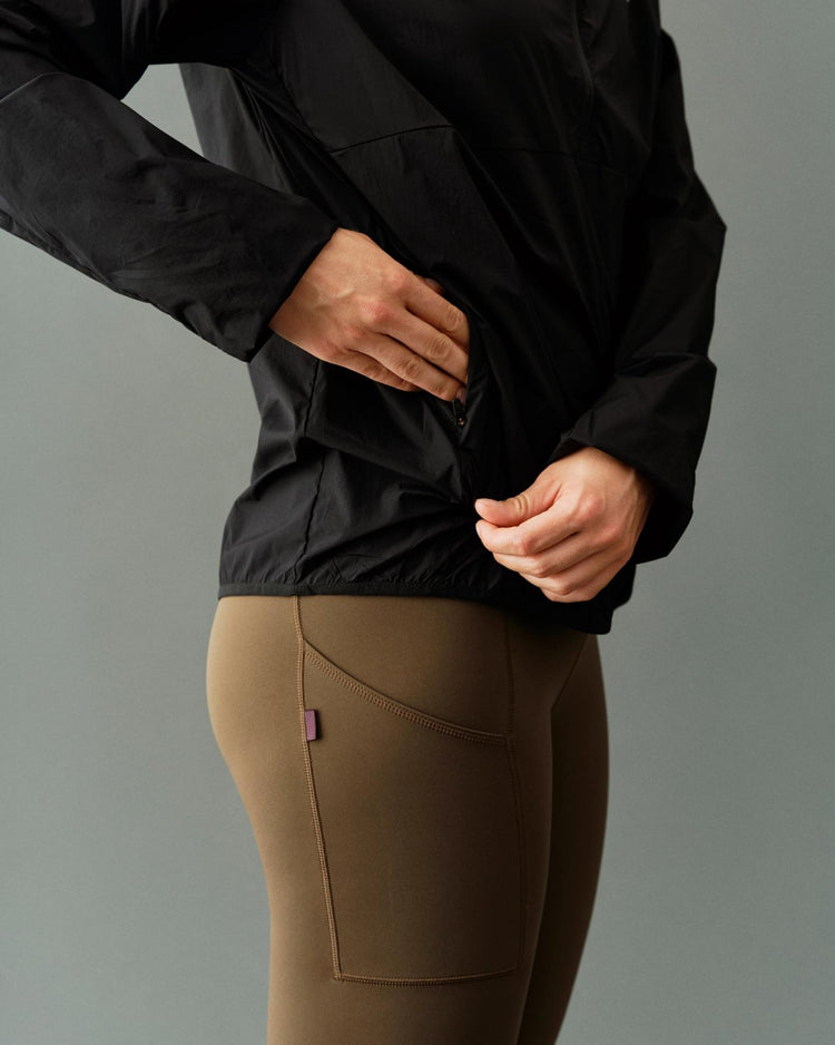 Men's Balance Half Zip Jacket - black