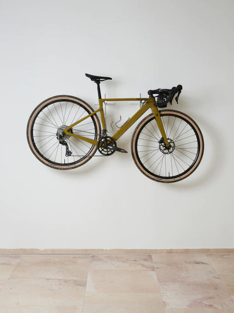 Set + - Soporte para bicicletas de pared - Blanco