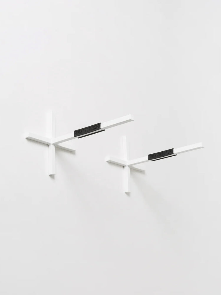 Set + - Soporte para bicicletas de pared - Blanco
