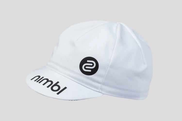 Nimbl Cycling Cap - White