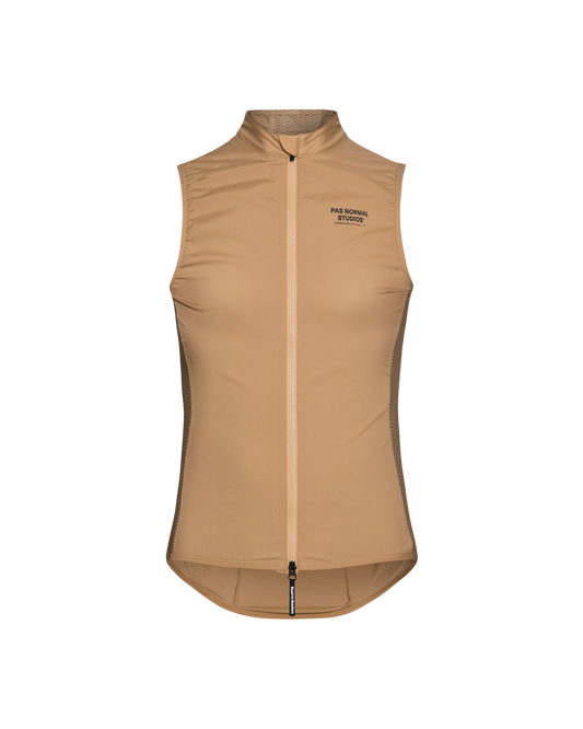 Women's Mechanism Stow Away Gilet - Camel