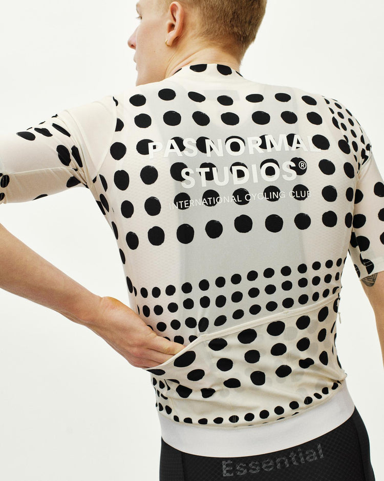 Men's Essential Jersey - Dot Off White
