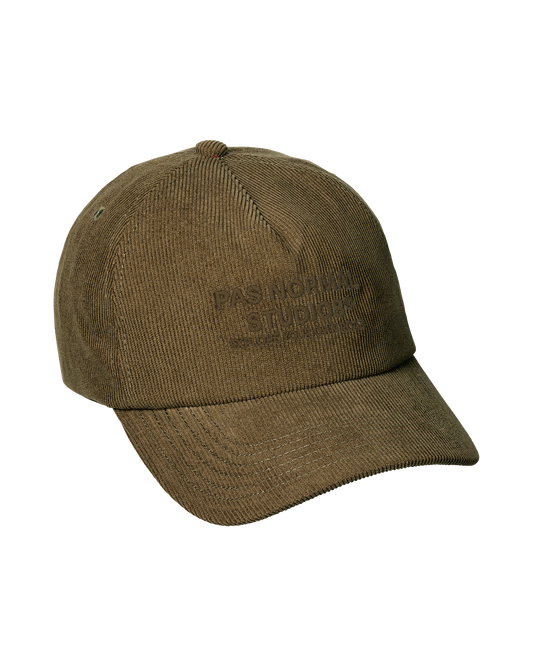 Off-Race Tech Corduroy Cap - Deep Olive