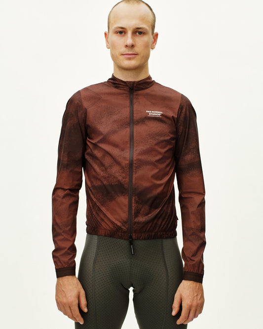 Men's Stow Away Jacket - AOP Light Brown
