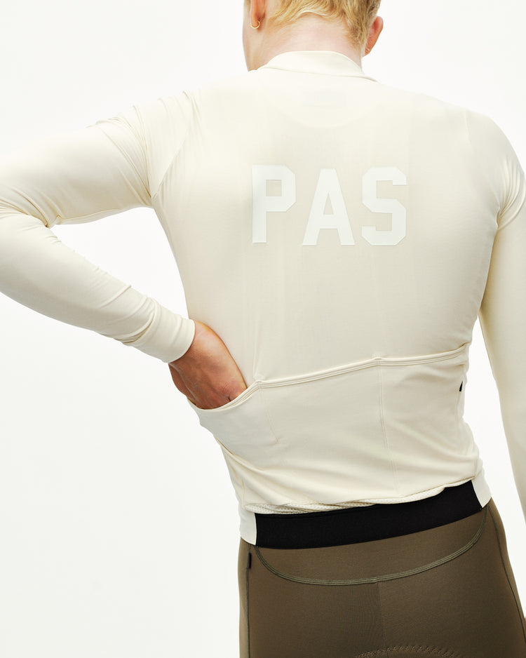Men's PAS Mechanism Long Sleeve Jersey - Sand”