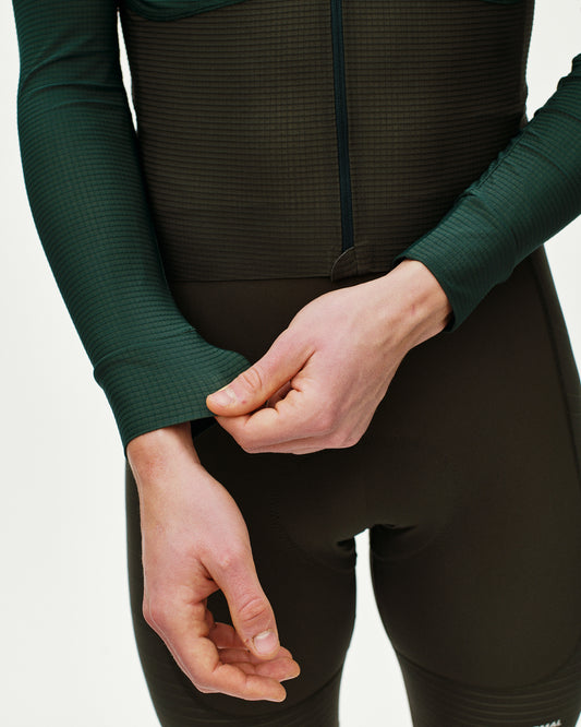 Men's Mechanism Pro LS Jersey - Petroleum / Dark Olive