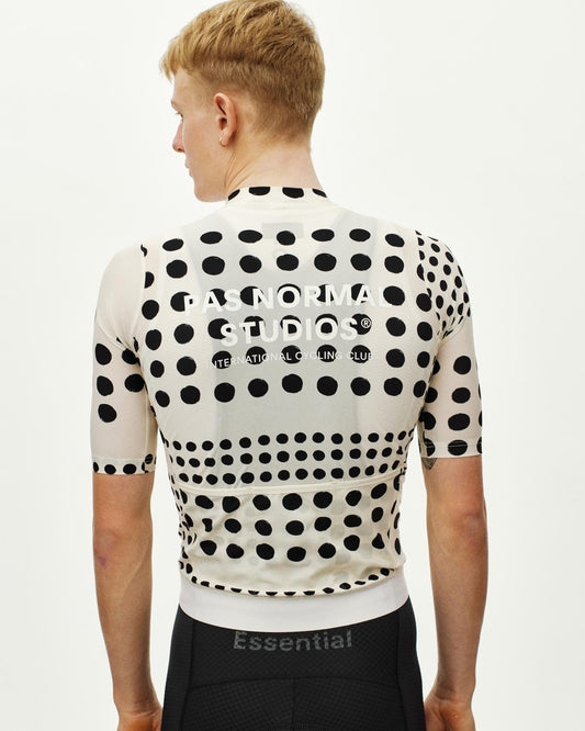 Men's Essential Jersey - Dot Off White