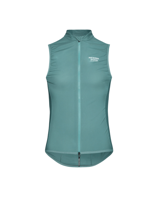 Women's Mechanism Stow Away Gilet - Grey Teal