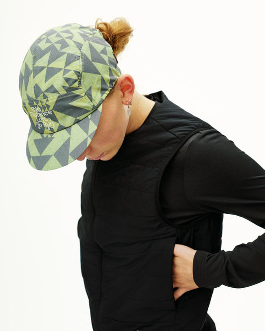 Balance Cap - Green Origami