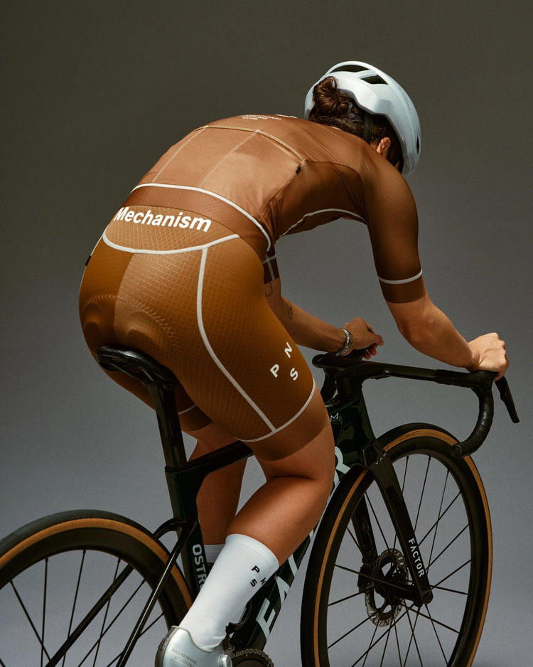 Women's Mechanism Bib - Dusty Brown