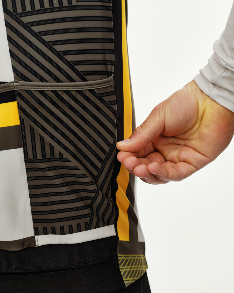 Men's Mechanism Long Sleeve Jersey - International Sand