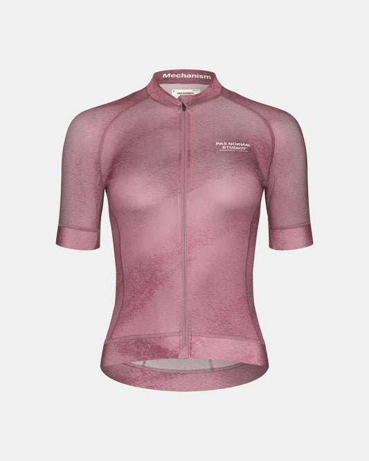 Women's Mechanism Jersey - AOP Dark Mauve