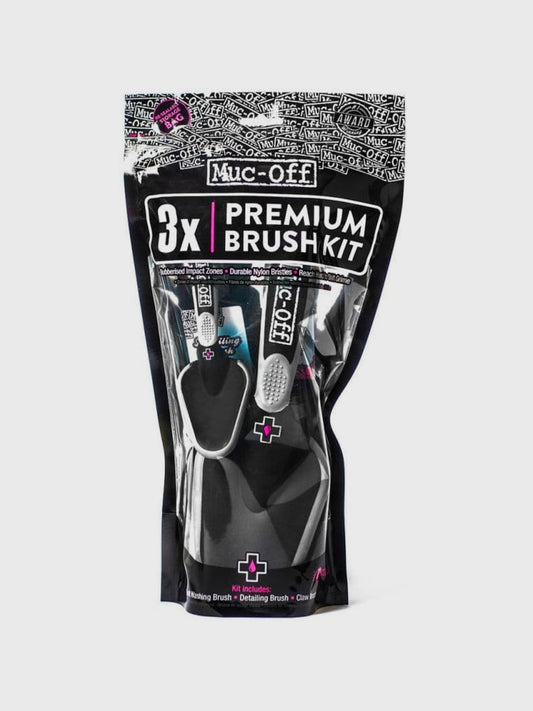 Juego de 3 brochas premium.