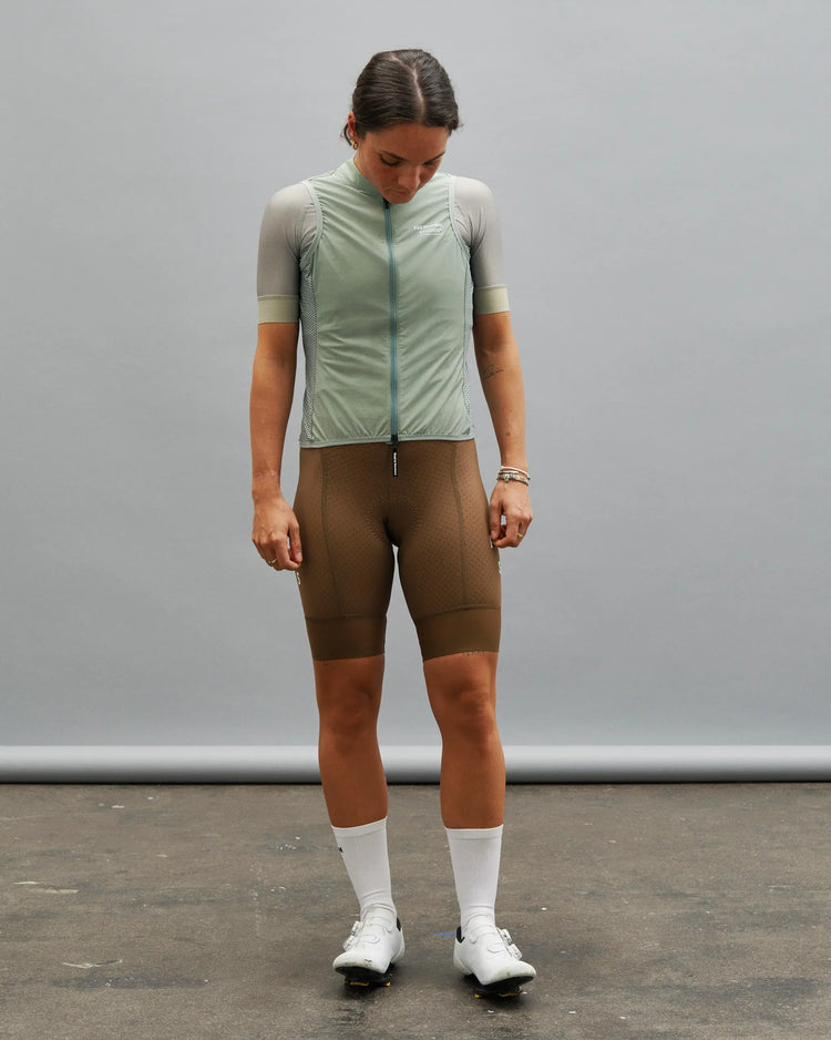 Women's Mechanism Stow Away Gilet — Dusty Mint