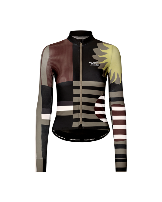 Women's Mechanism Long Sleeve Jersey - International Dark Olive