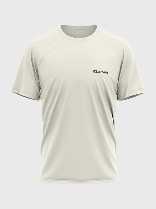 Edición de lanzamiento de camiseta 53.11 - Blanco roto