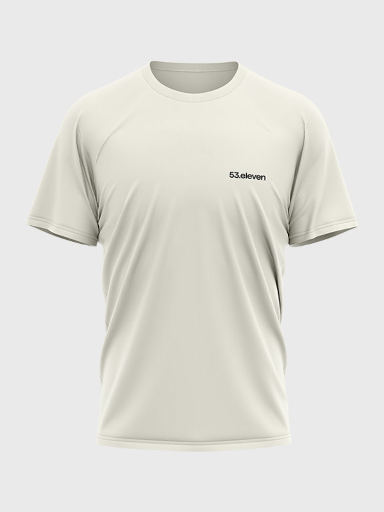 53.11 T-shirt Launch Edition - Gebroken wit
