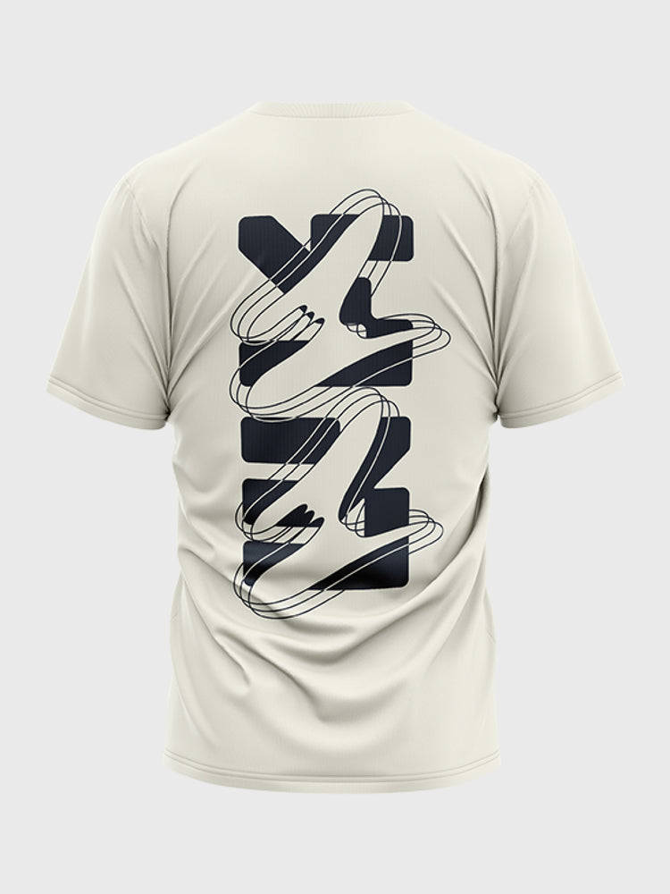 53.11 T-shirt Launch Edition - Gebroken wit