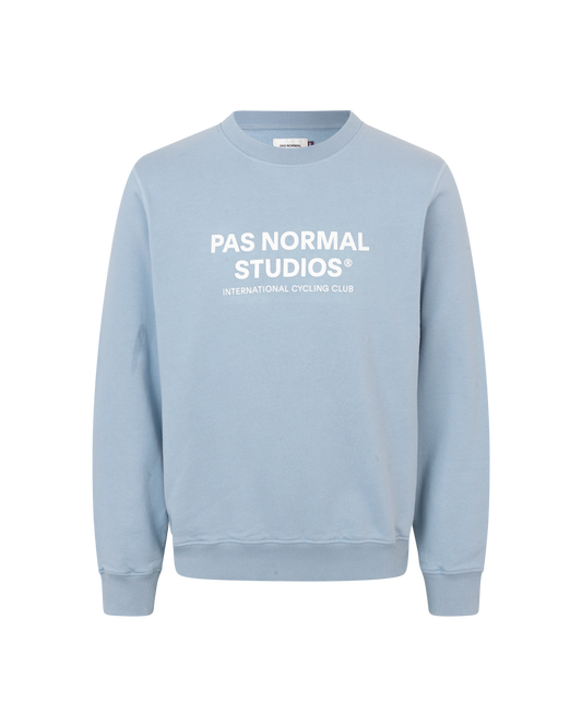 Off-Race Logo Sweatshirt — Light Blue