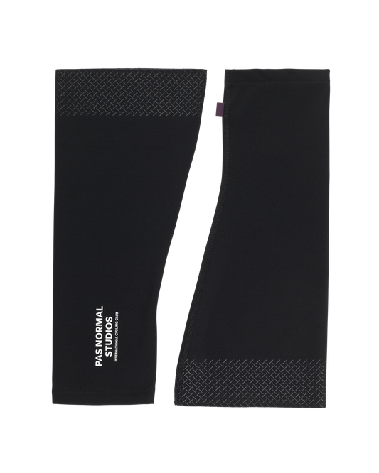 Logo Knee Warmers - Black