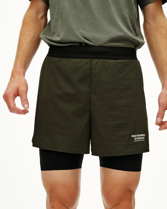 Men's Balance 2-in-1 Shorts - Dark Olive