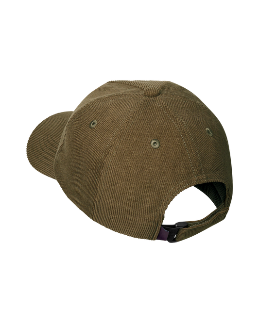 Off-Race Tech Corduroy Cap - Deep Olive