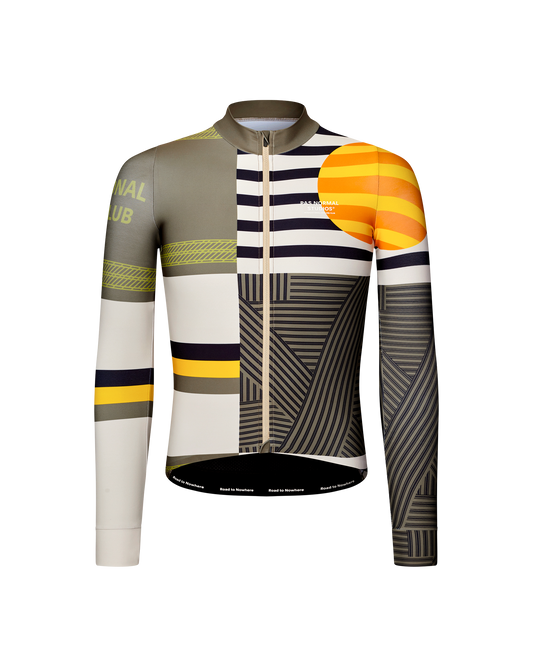 Men's Mechanism Long Sleeve Jersey - International Sand
