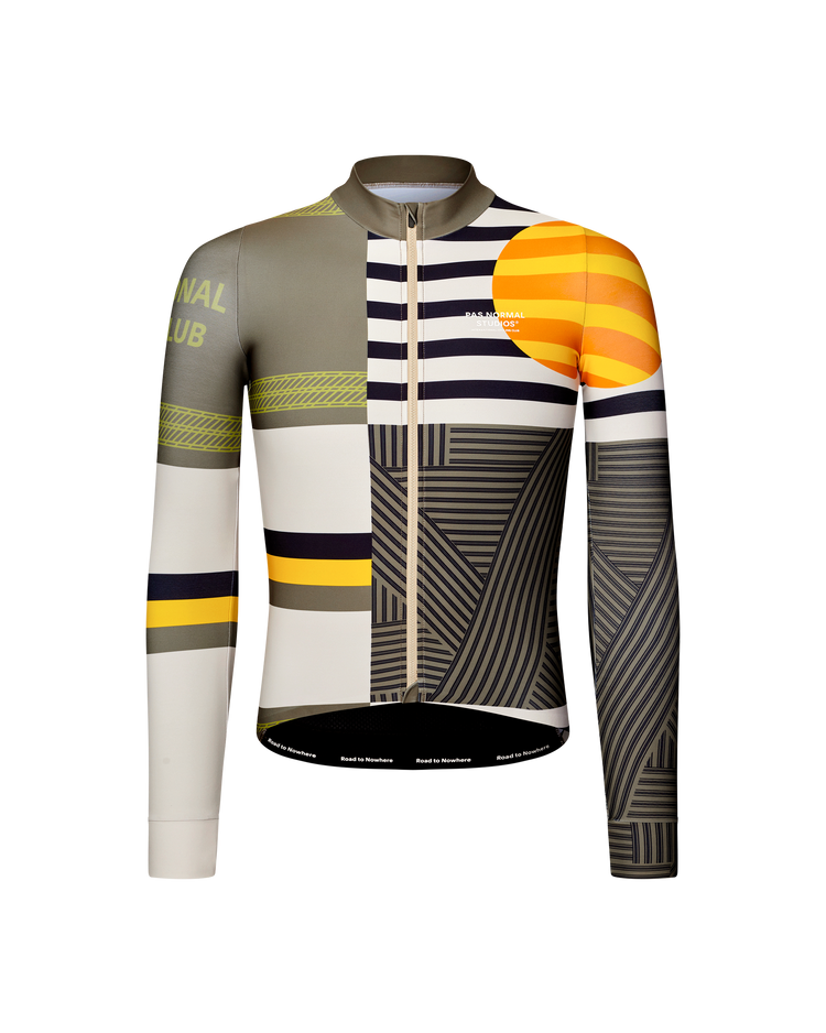 Men's Mechanism Long Sleeve Jersey - International Sand