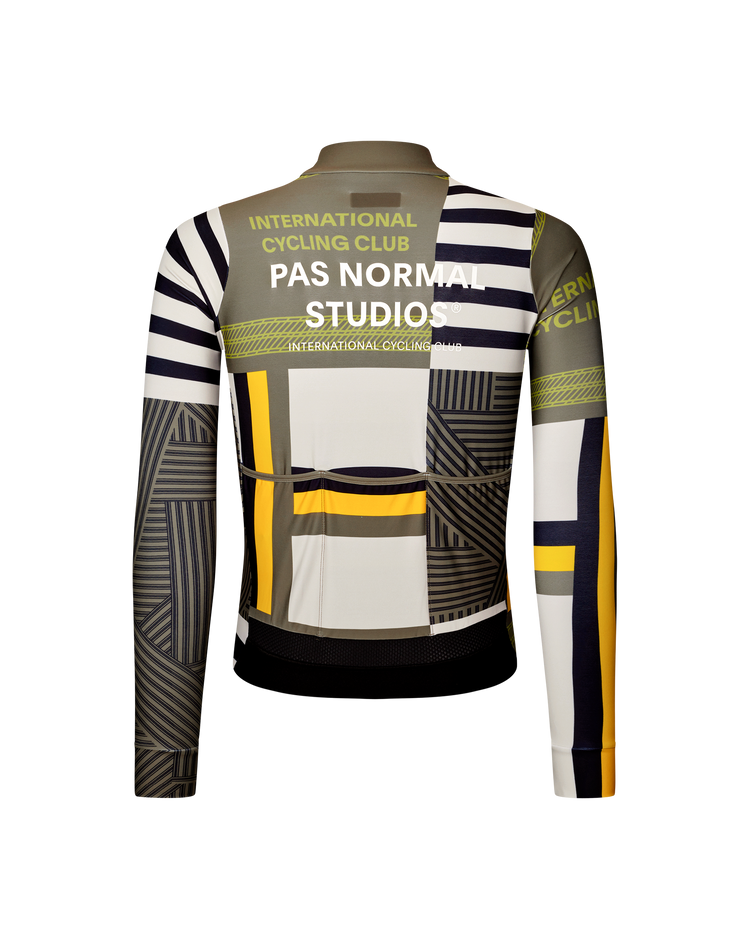 Men's Mechanism Long Sleeve Jersey - International Sand