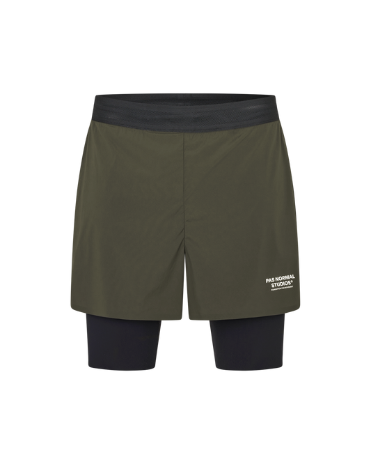 Men's Balance 2-in-1 Shorts - Dark Olive