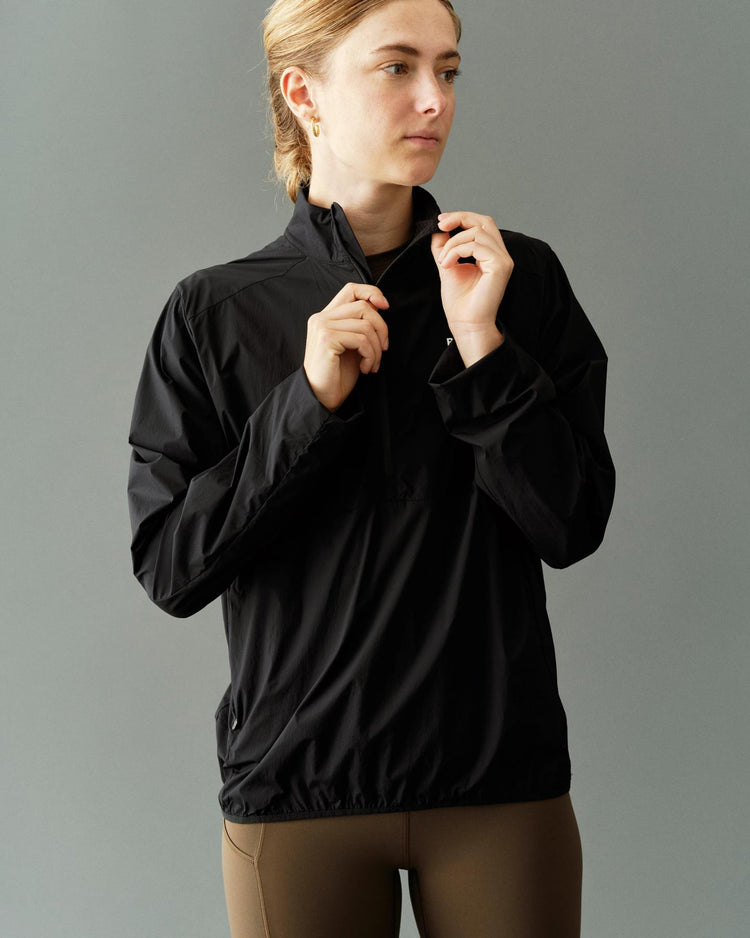 Men's Balance Half Zip Jacket - black
