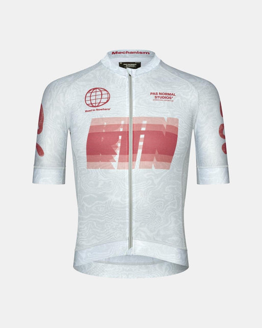 Men's Mechanism Logo Jersey - RTN Light Aqua
