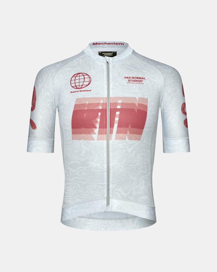 Men's Mechanism Logo Jersey - RTN Light Aqua