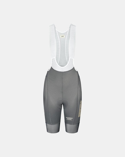 Women's Mechanism Logo Bibs-Medium Grey