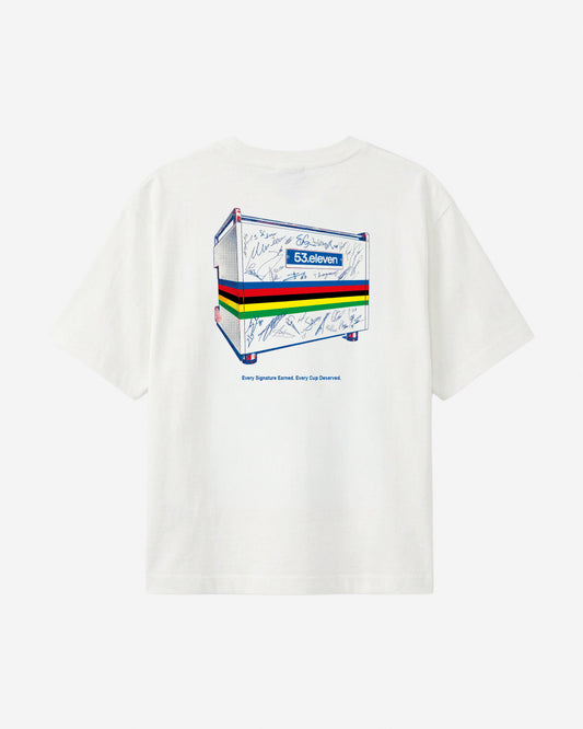 53.11 World Champion Coffee Machine T-Shirt - Off White