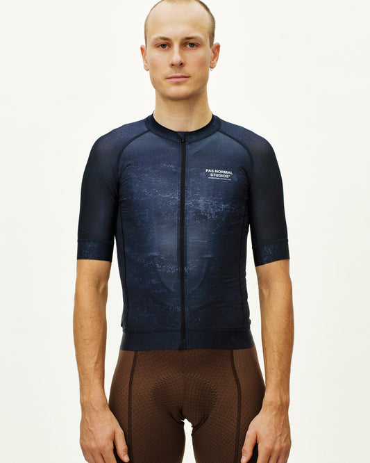 Men's Mechanism Jersey - AOP Indigo