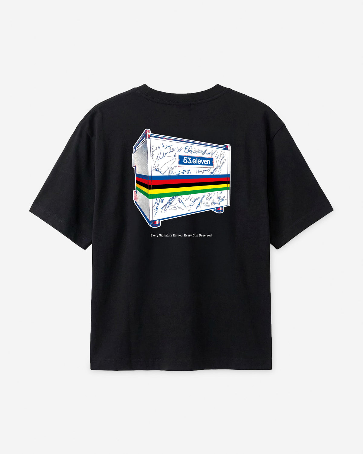 PRE-ORDER - 53.11 World Champion Coffee Machine T-Shirt - Black