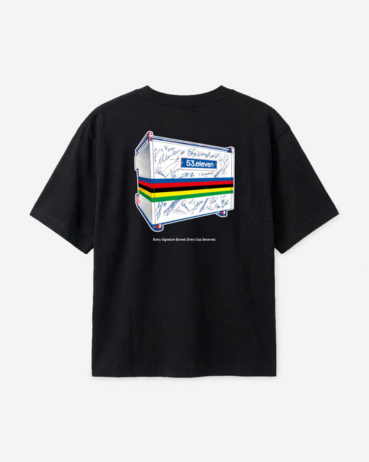 PRE-ORDER - 53.11 World Champion Coffee Machine T-Shirt - Black