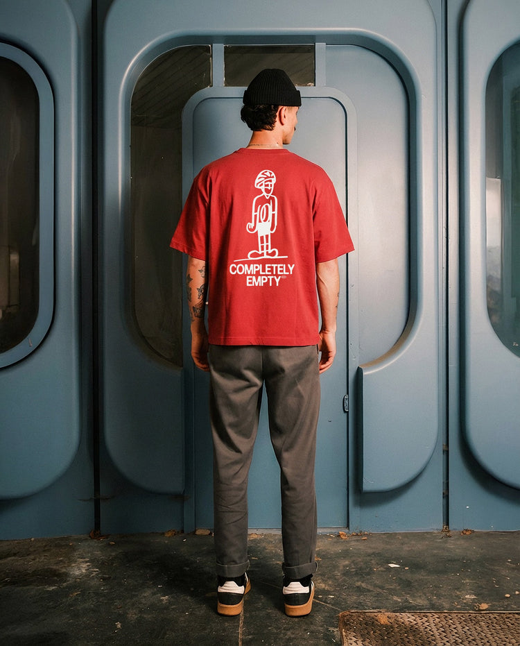 Completely Empty T-shirt -Berry