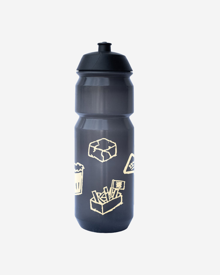 Flanders Big Bottle Clear Black